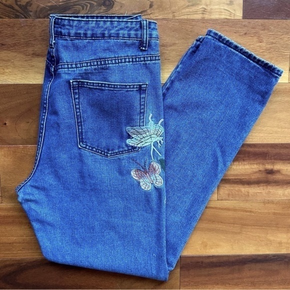 Pixie+Diamond Embroidered Jeans - Picture 2 of 14